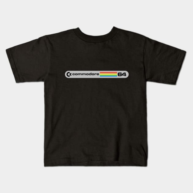 Commodore 64 - Version 4 Kids T-Shirt by RetroFitted